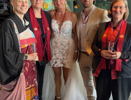 1. Buddhistische Hochzeit in Leverkusen – Violetta und Sven geben sich das “Ja-Wort.”